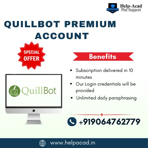 Quillbot Premium Account